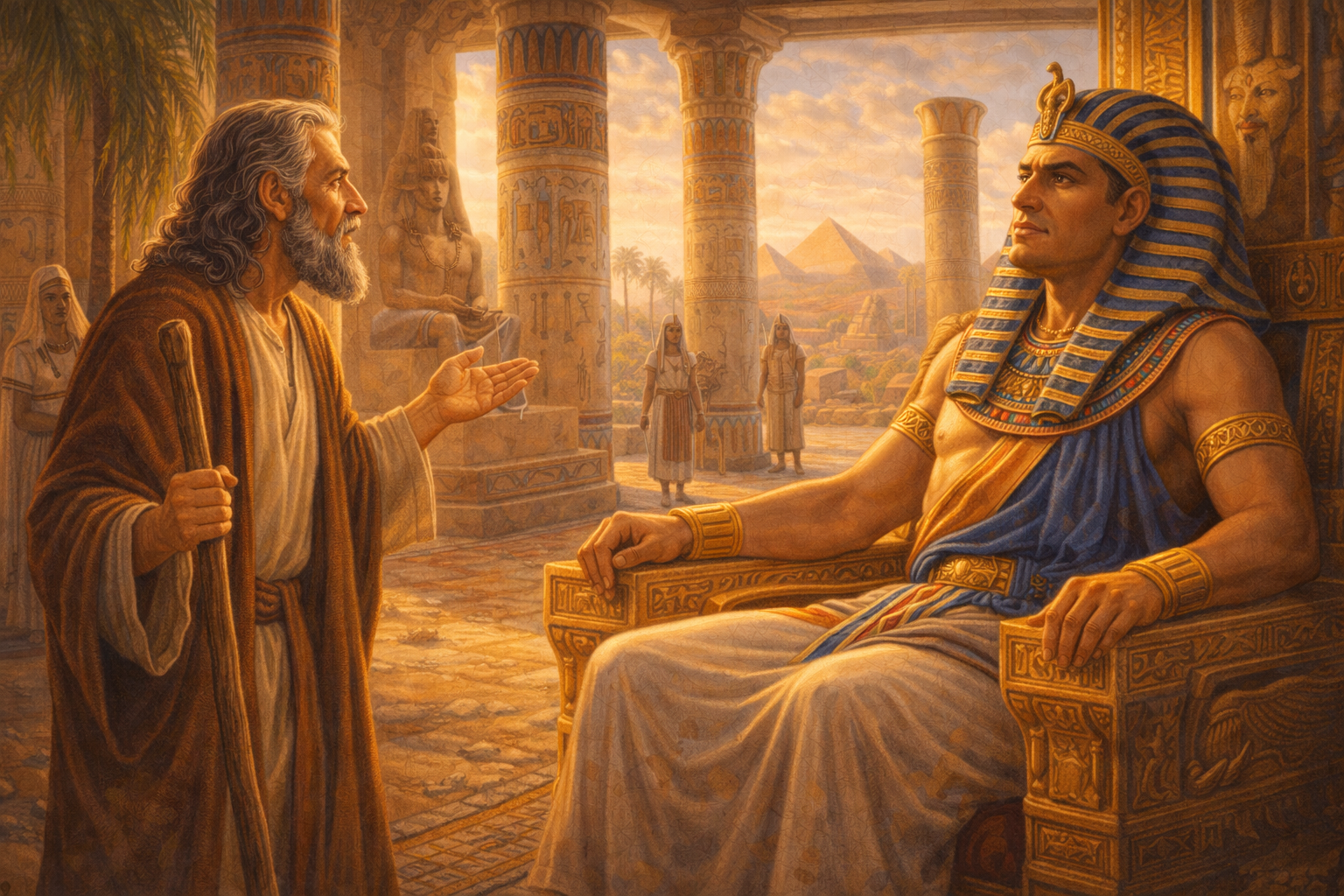 O confronto com Faraó começa — Parte 4 (Êxodo 5–6)