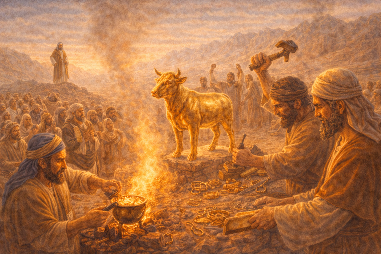 O bezerro de ouro: quando o povo se afastou de Deus — Parte 14 (Êxodo 32)