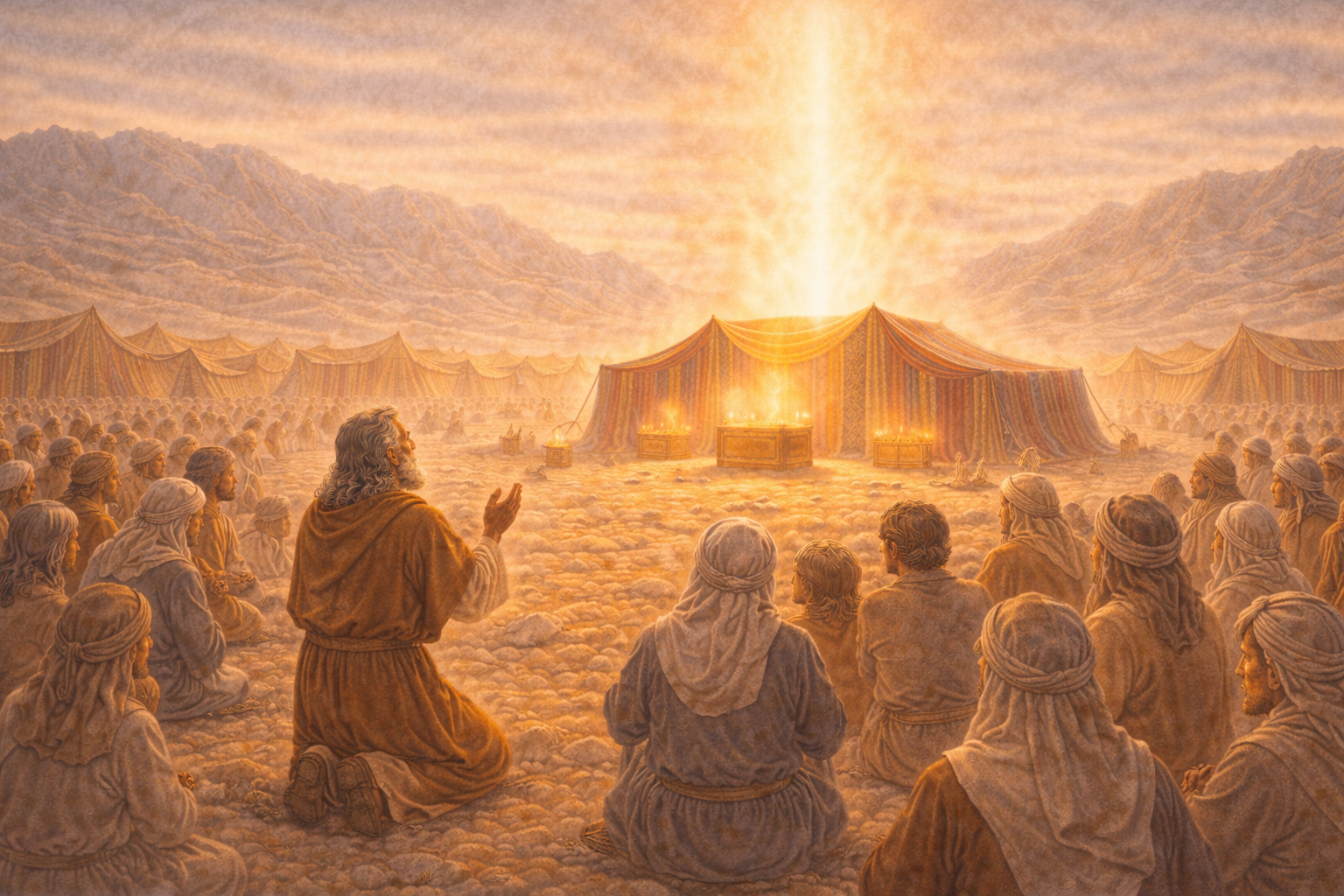 A glória de Deus enche o tabernáculo — Parte 18 (Êxodo 40)