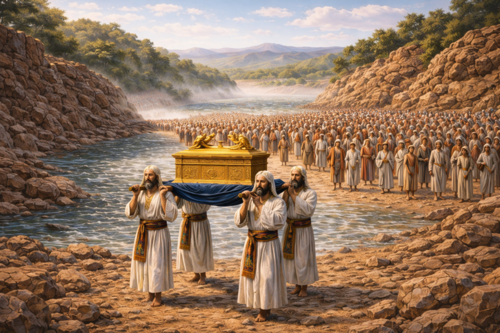 A travessia do rio Jordão — Parte 3 (Josué 3–4)