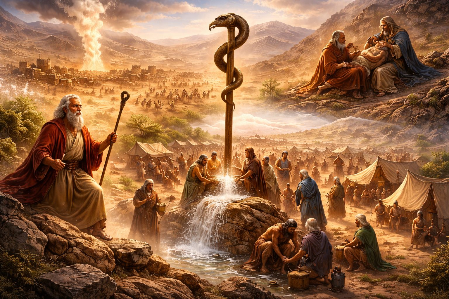 A fidelidade de Deus apesar da infidelidade humana — Parte 6 (Números 20–21)