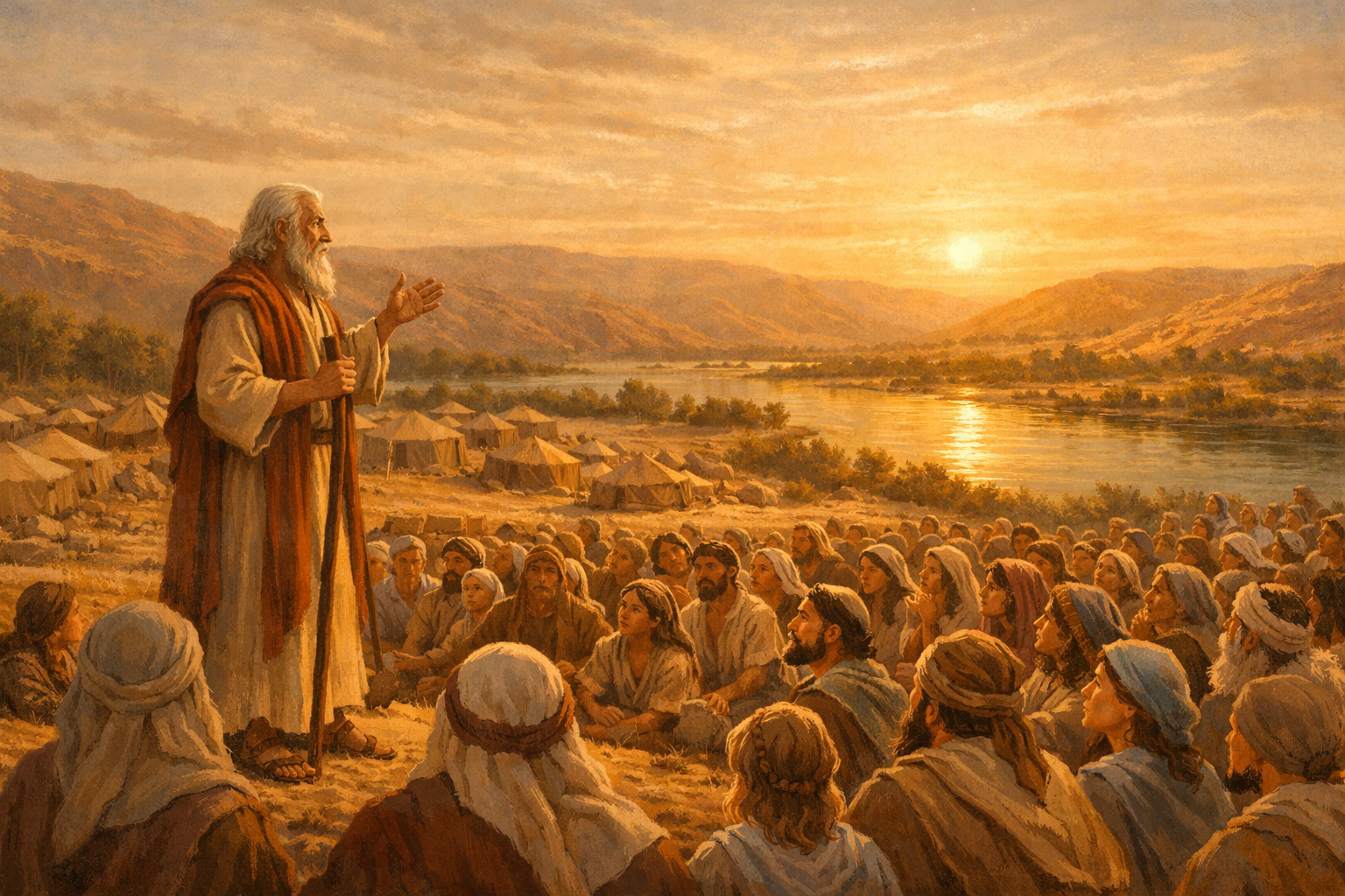 Moisés relembra a história de Israel — Parte 1 (Deuteronômio 1–3)