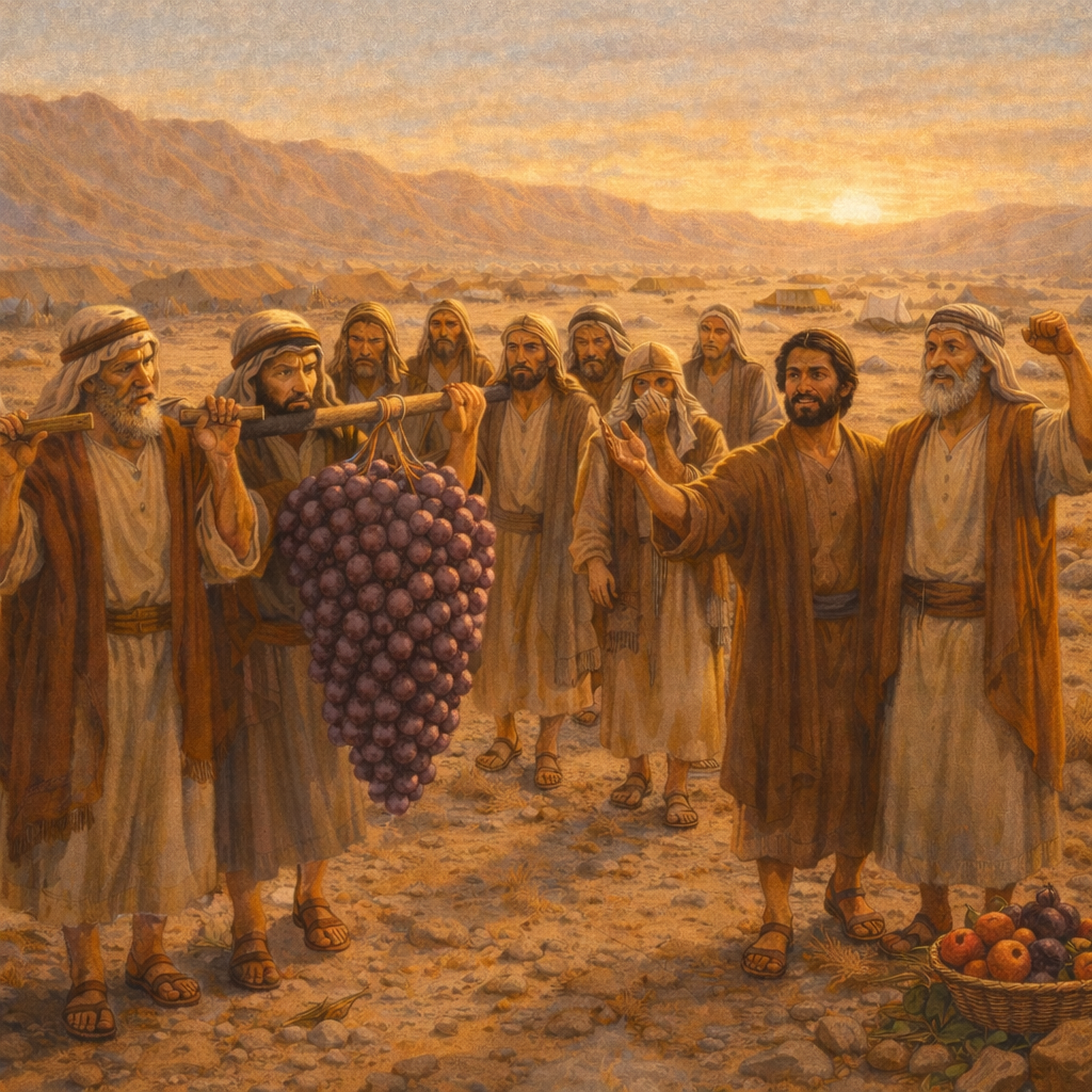 Medo, incredulidade e uma escolha dolorosa — Parte 4 (Números 13–14)