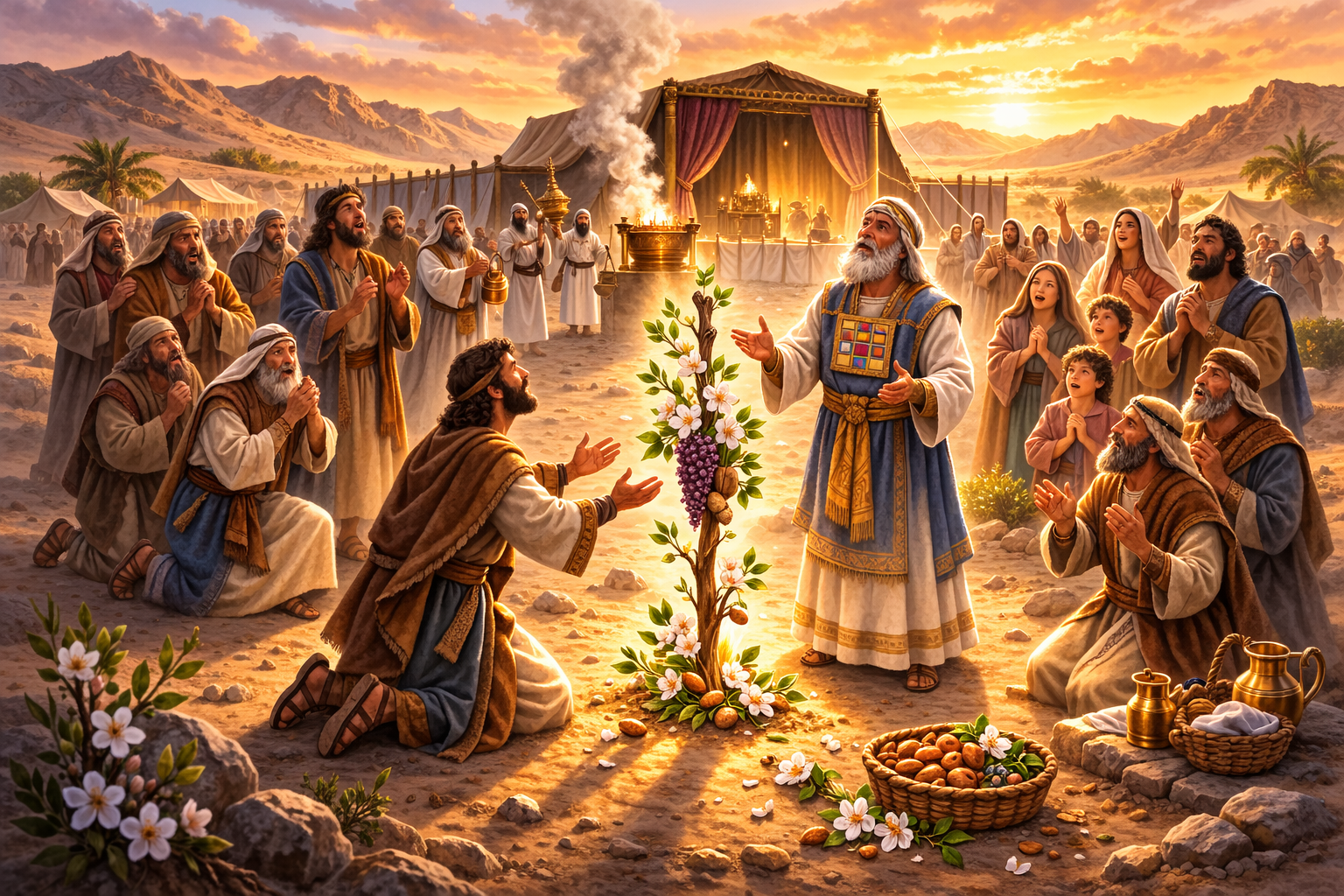 Deus corrige, mas continua cuidando — Parte 5 (Números 15–19)