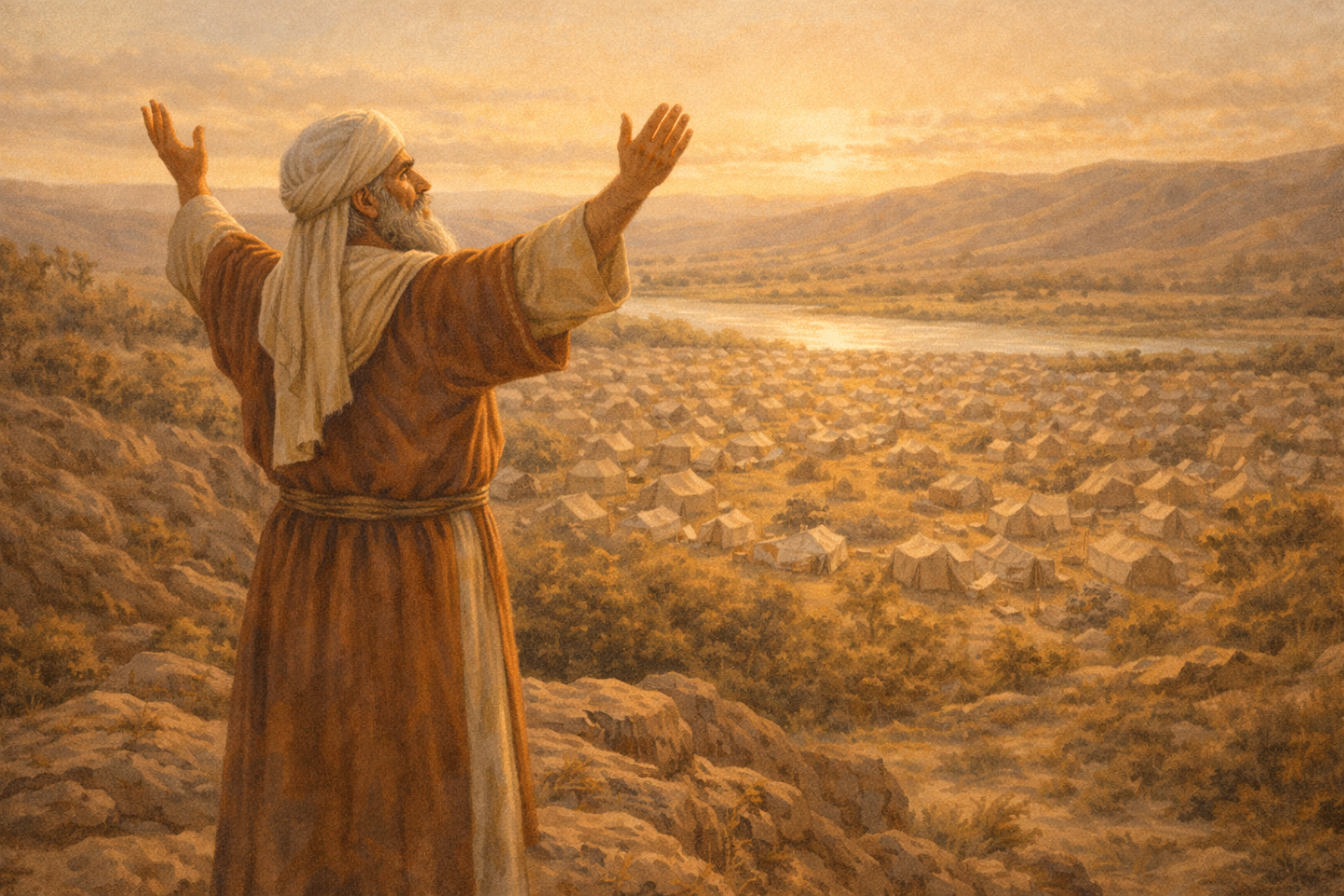 Deus transforma maldição em bênção — Parte 7 (Números 22–25)