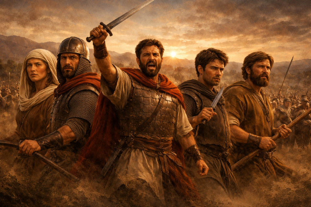 Deus levanta os primeiros libertadores — Parte 2 (Juízes 3–5)