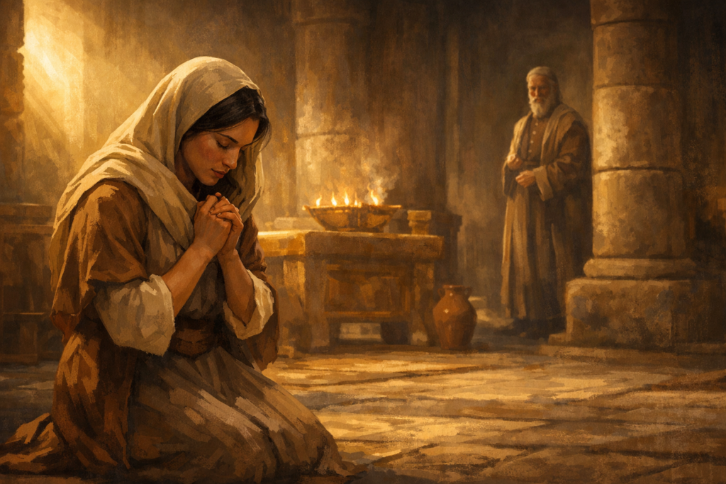 1 Samuel para crianças: A oração de Ana e o chamado de Samuel (1–3)