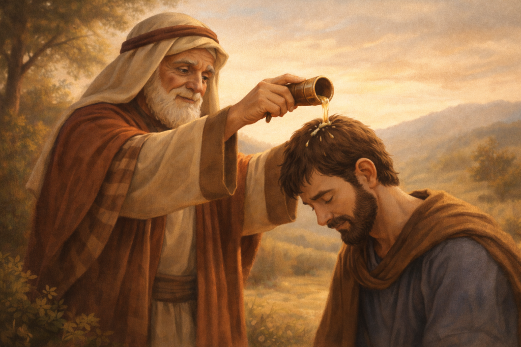 1 Samuel para crianças: Saul é escolhido como o primeiro rei de Israel (9–12)