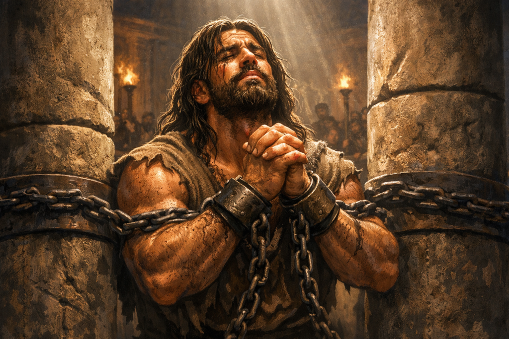 Juízes para crianças: Sansão perde sua força e aprende a depender de Deus (13–16)
