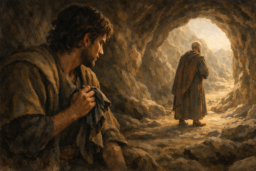 1 Samuel para crianças: Davi foge de Saul e aprende a confiar em Deus (21–24)