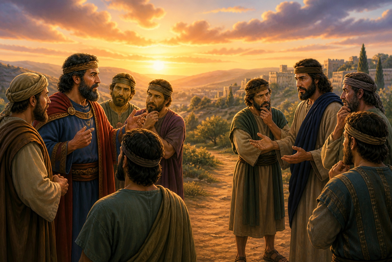 2 Samuel para crianças: Conselhos dividem o reino e a rebelião contra Davi avança (16–17)