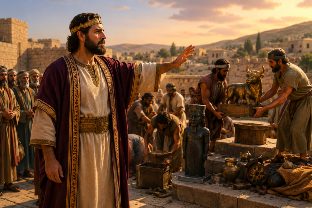 1 Reis para crianças: Reis fazem escolhas diante de Deus (15–16)