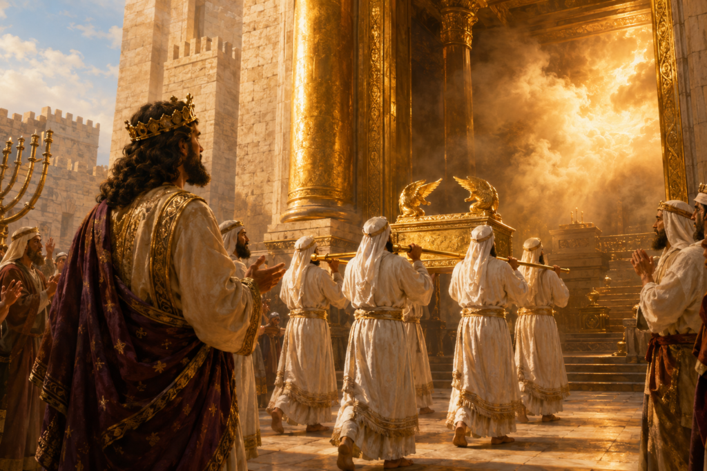1 Reis para crianças: Salomão dedica o templo ao Senhor (7–8)